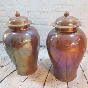 ensemble de deux vases en céramique occasion Pontarlier