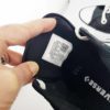Étiquette intérieure des baskets Converse Chuck Taylor All Star Malden Street – Taille 37 – noir et blanc – modèle unisexe