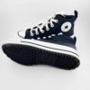 Semelle extérieure antidérapante des Converse Chuck Taylor All Star Malden Street – taille 37 – baskets vintage noir et blanc