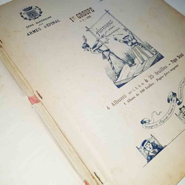 détail du livre ancien Épinal – traces du temps