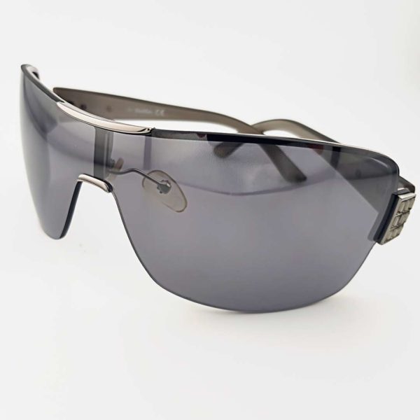 Lunettes Max Mara 960/S style visor oversize en vue 3/4